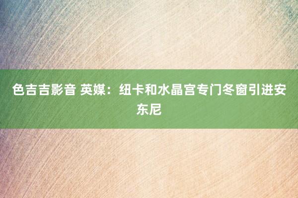 色吉吉影音 英媒：纽卡和水晶宫专门冬窗引进安东尼